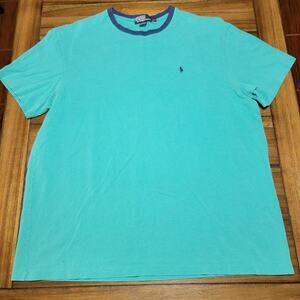 Polo Ralph Lauren Teal Heavyweight Shirt - Size XXL